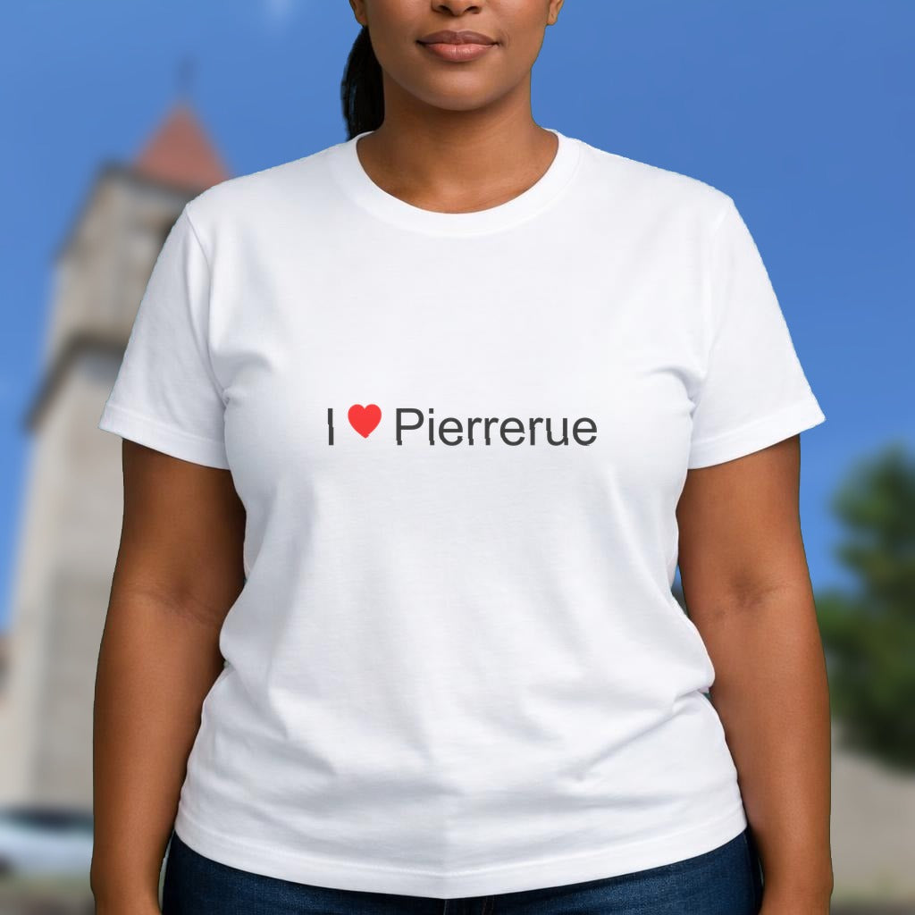 T-shirt I love Pierrerue (04)
