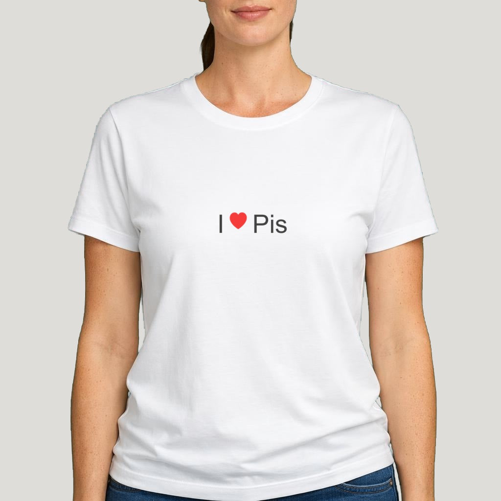 T-shirt I love Pis