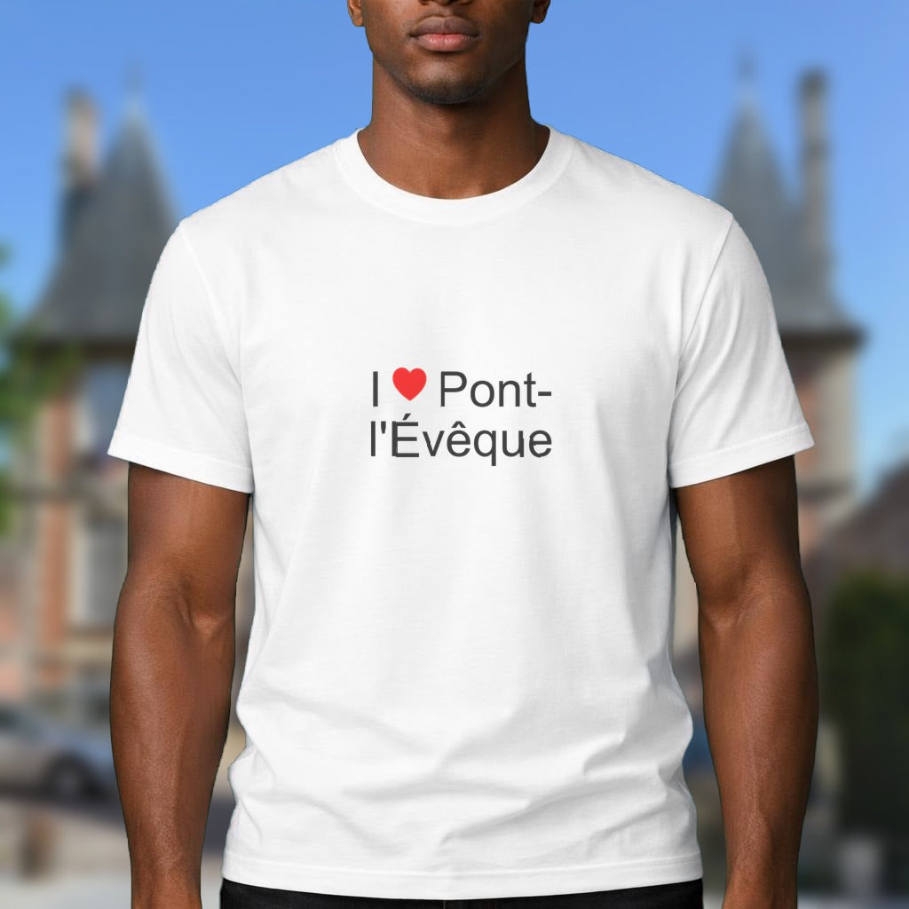 T-shirt I love Pont-l'Évêque (14)