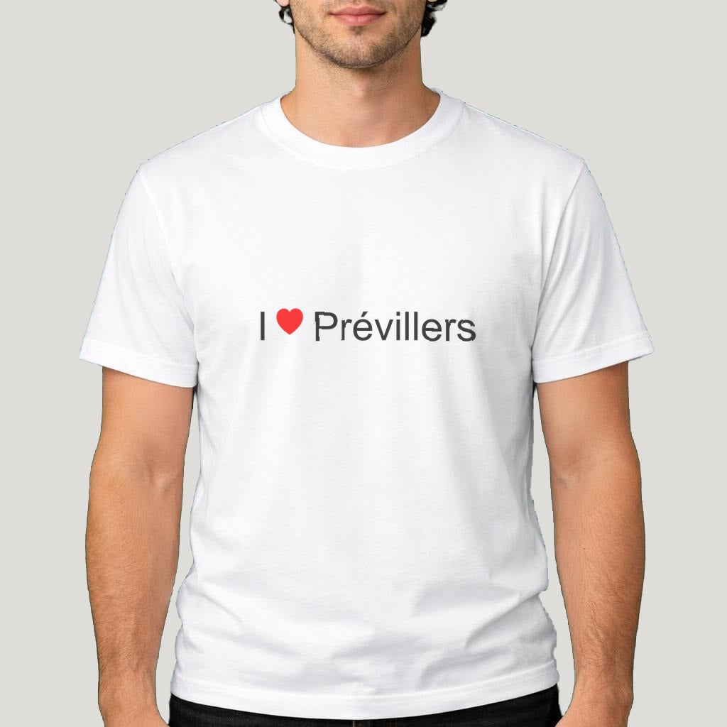 T-shirt I love Prévillers