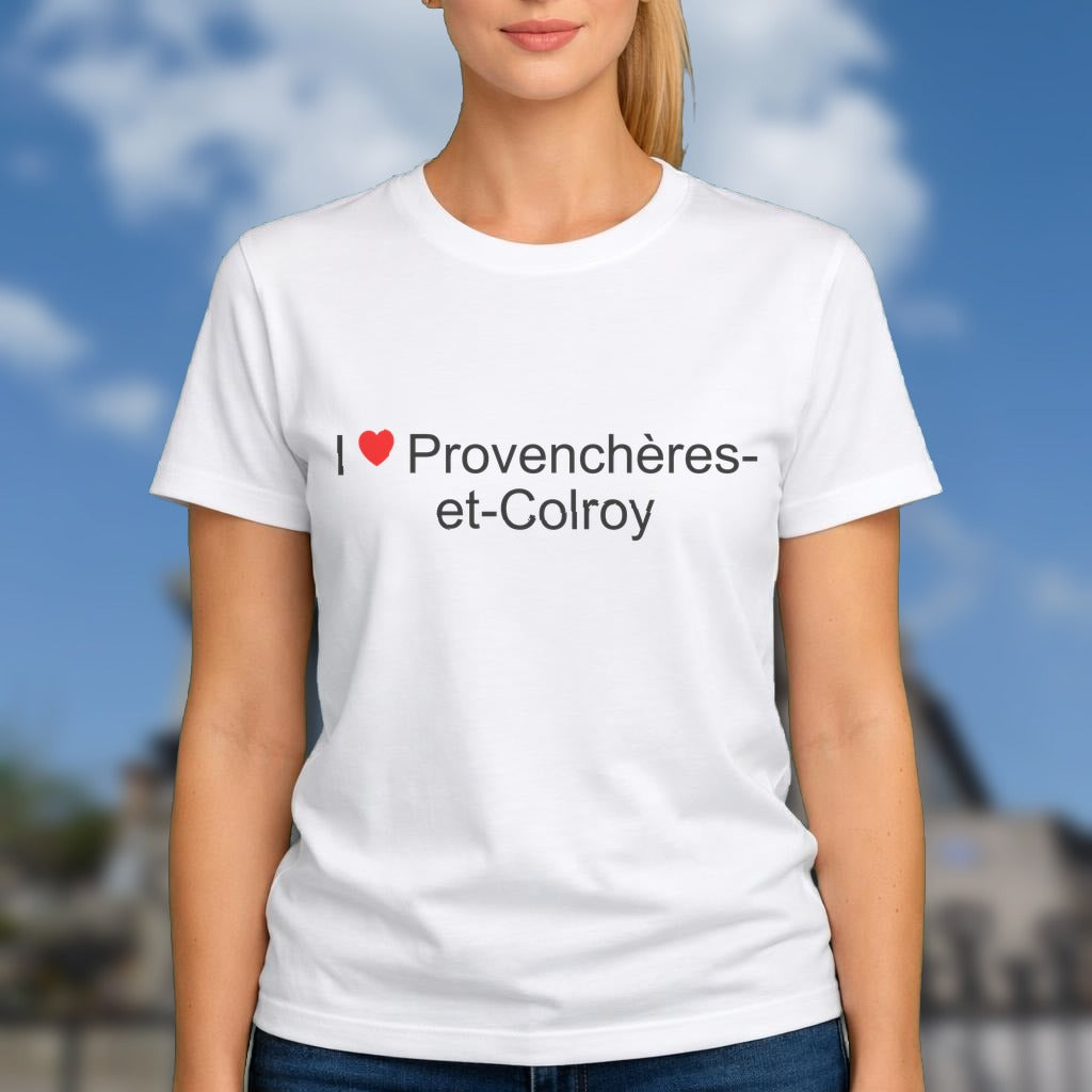 T-shirt I love Provenchères-et-Colroy