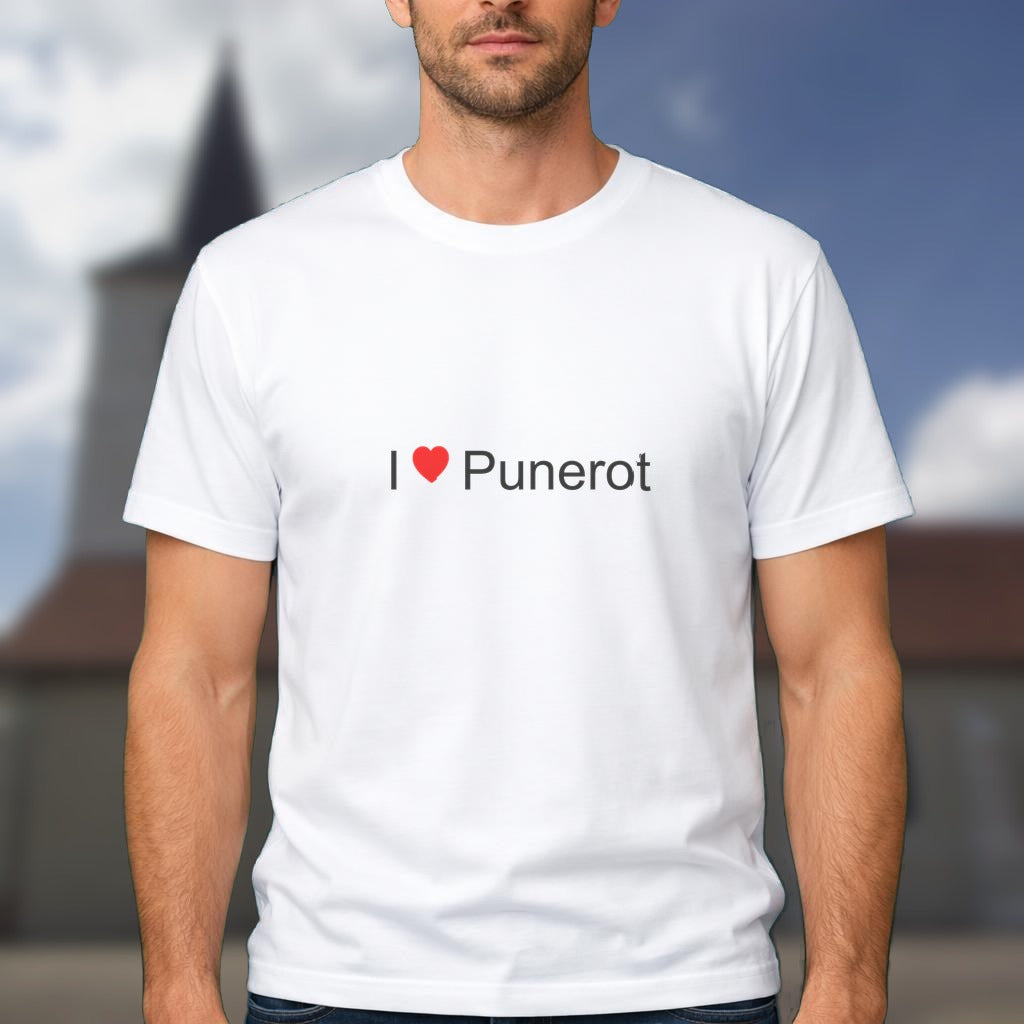 T-shirt I love Punerot