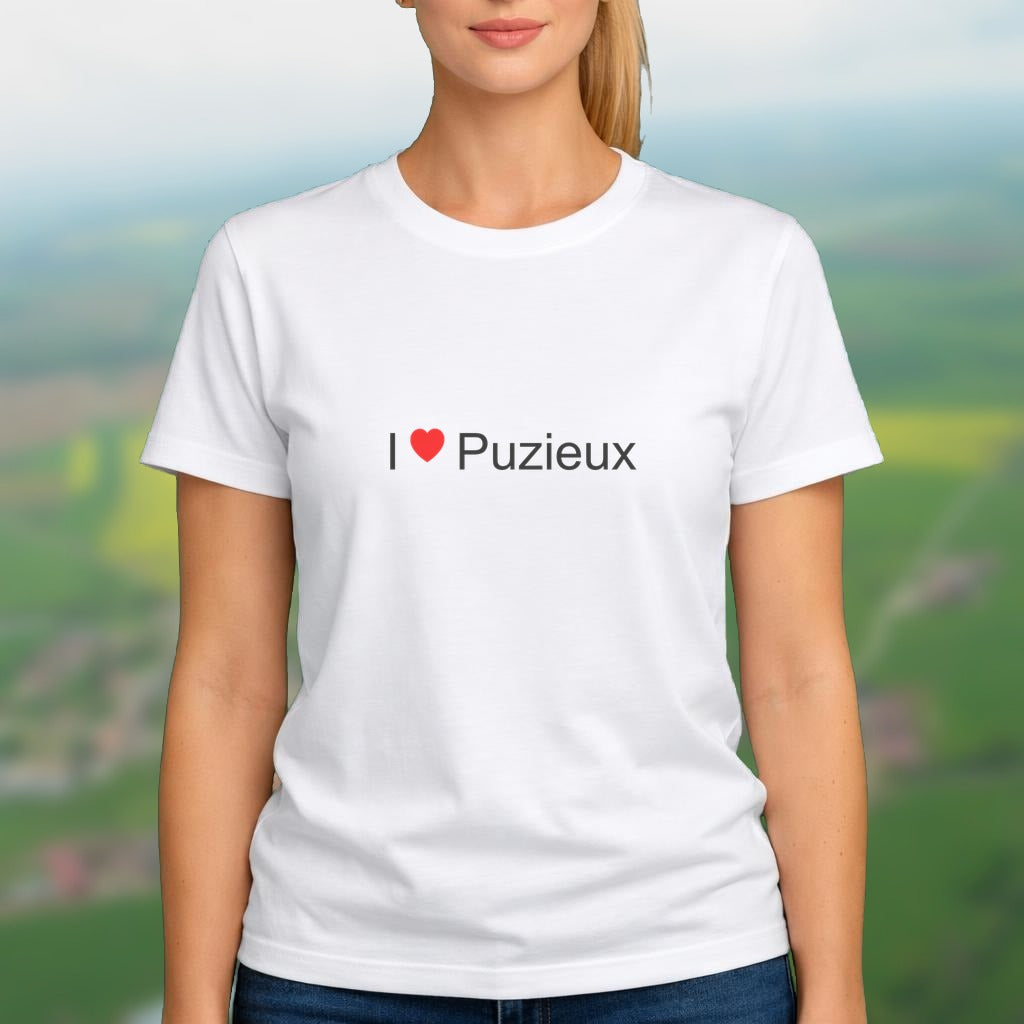 T-shirt I love Puzieux