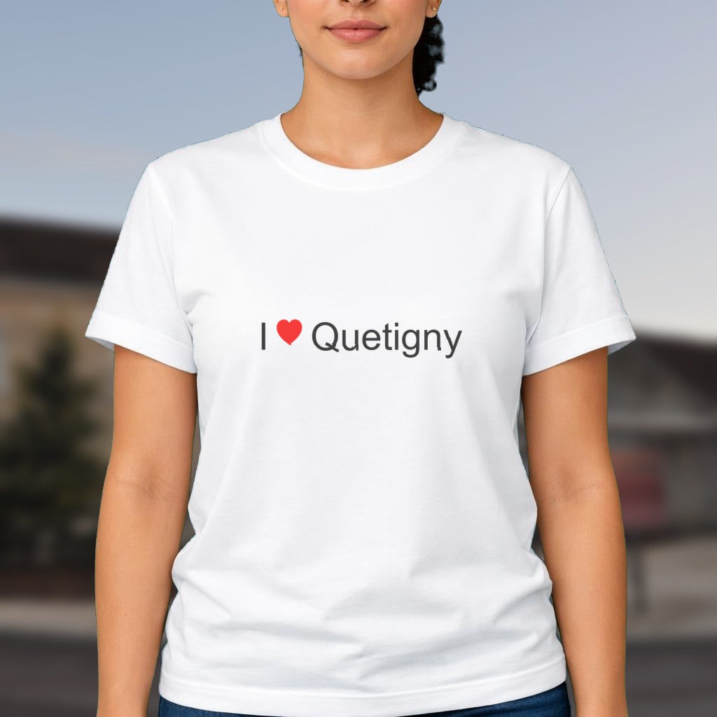 T-shirt I love Quetigny