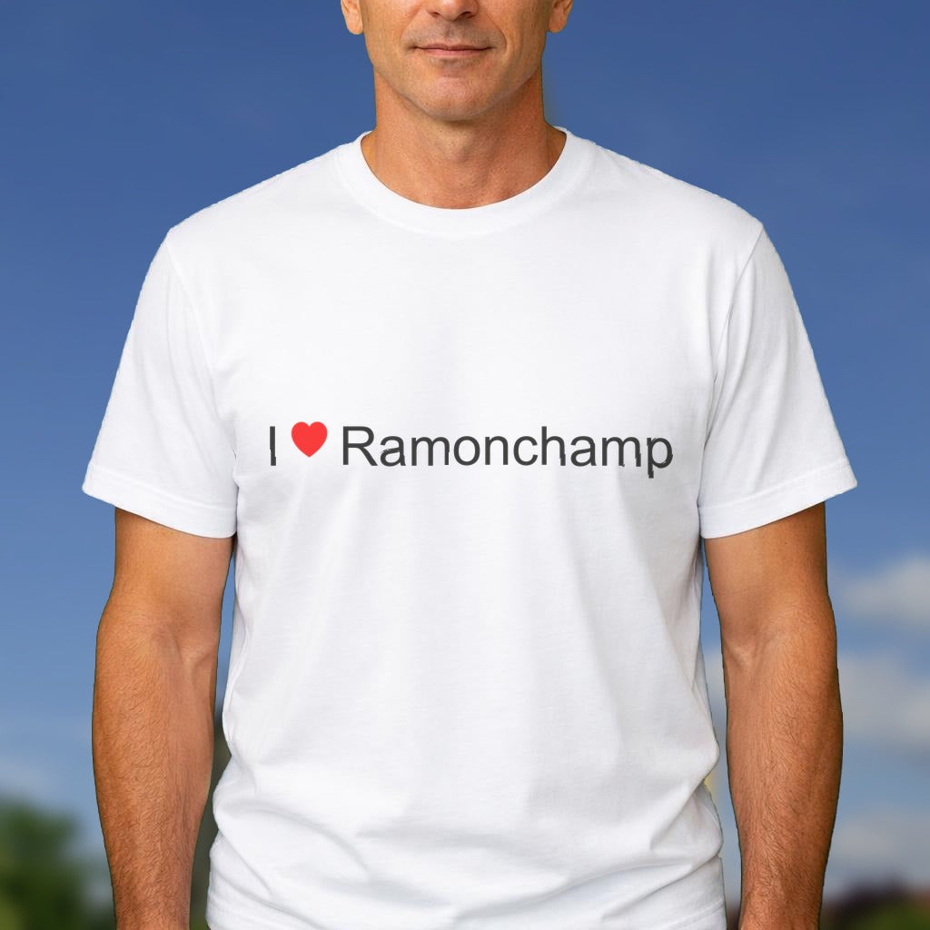 T-shirt I love Ramonchamp