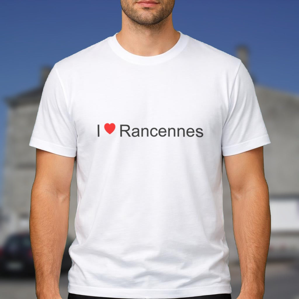 T-shirt I love Rancennes porté