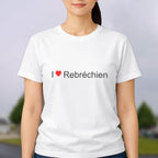 T-shirt I love Rebréchien
