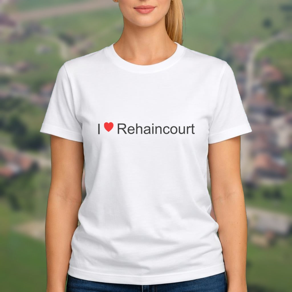 T-shirt I love Rehaincourt