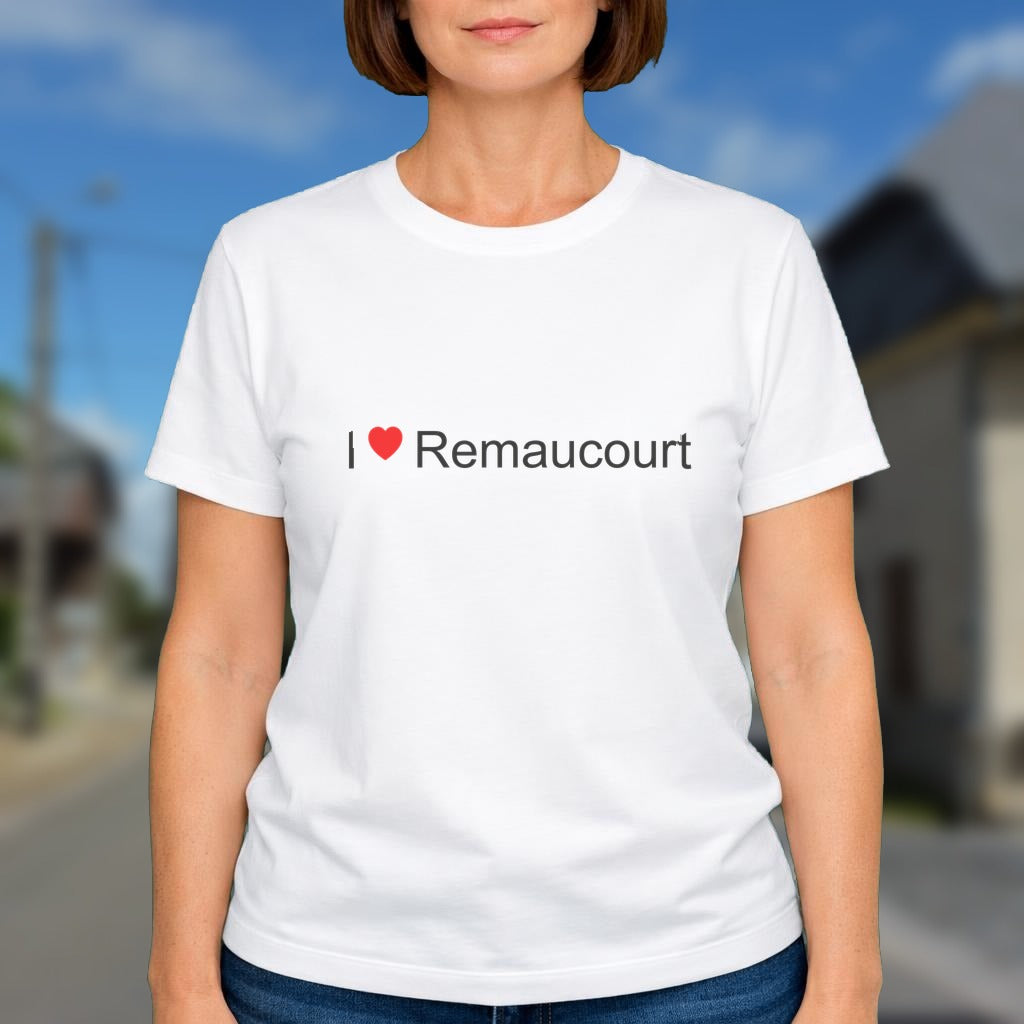 T-shirt I love Remaucourt (08)