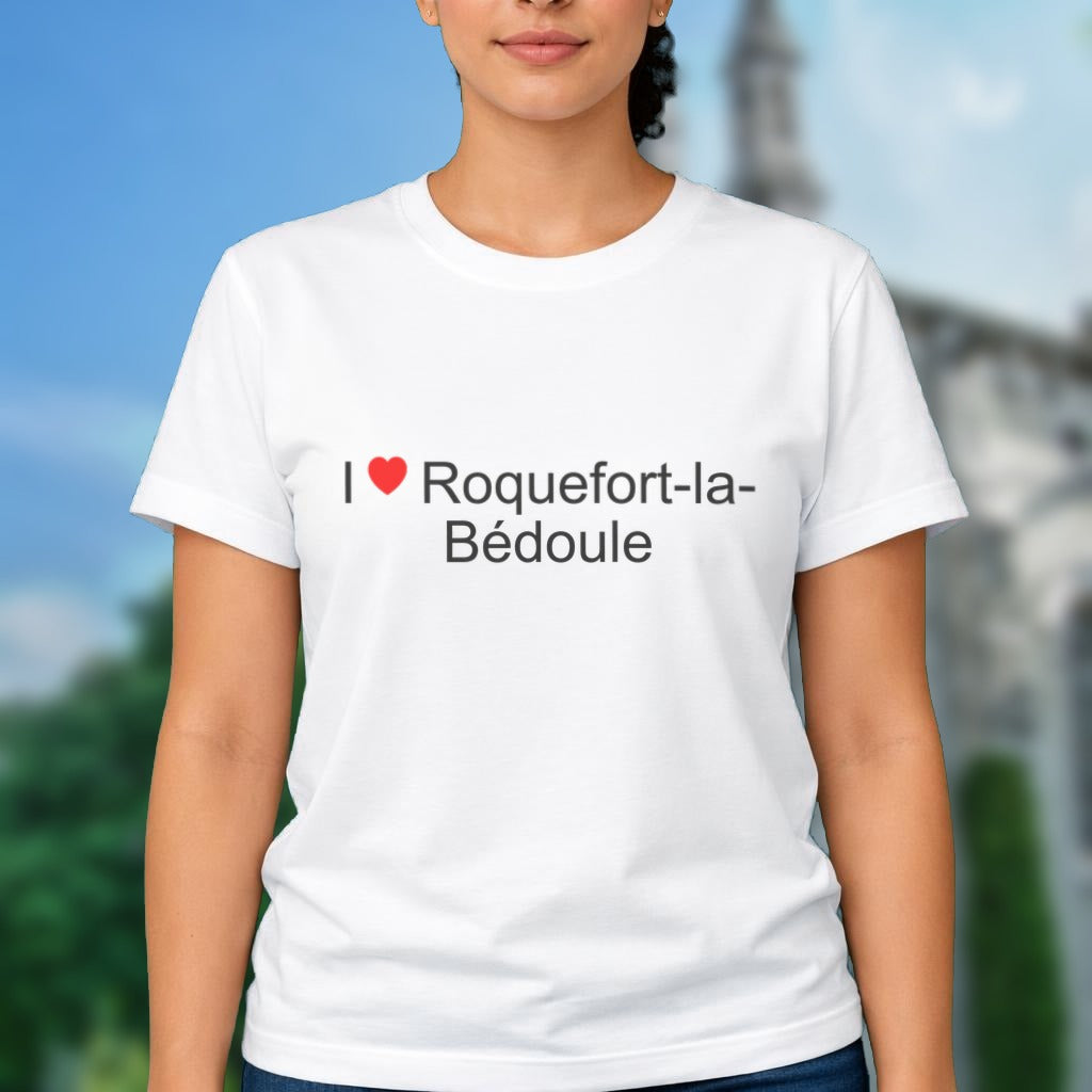 T-shirt I love Roquefort-la-Bédoule porté