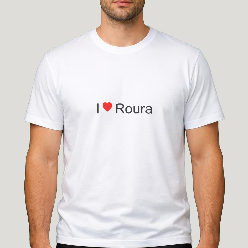 T-shirt I love Roura