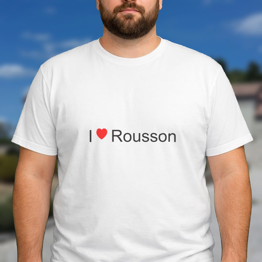 T-shirt I love Rousson