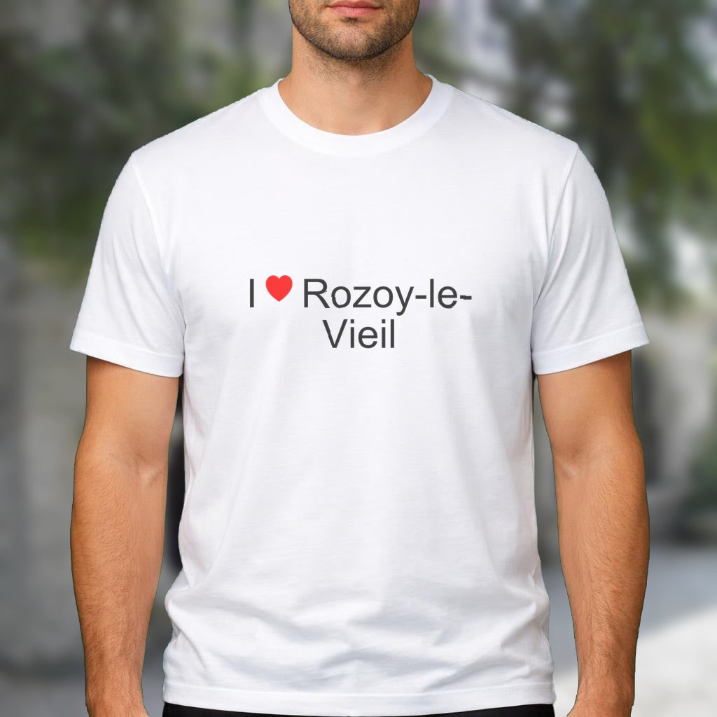 T-shirt I love Rozoy-le-Vieil