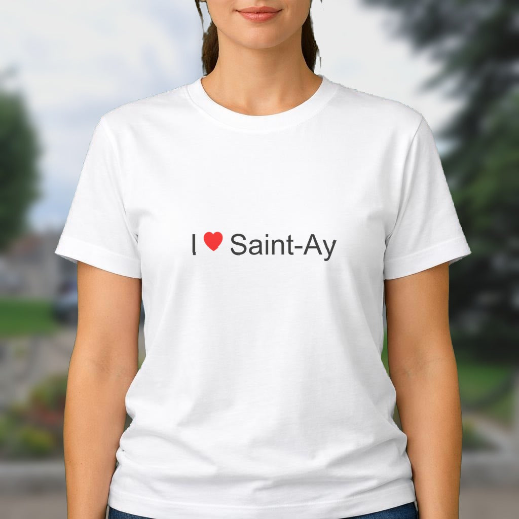 T-shirt I love Saint-Ay