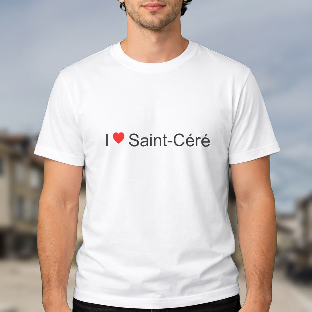 T-shirt I love Saint-Céré