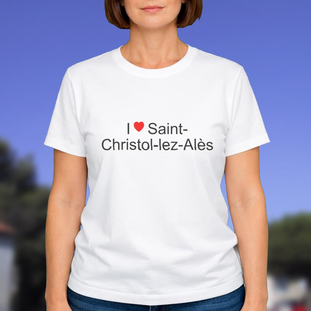 T-shirt I love Saint-Christol-lez-Alès