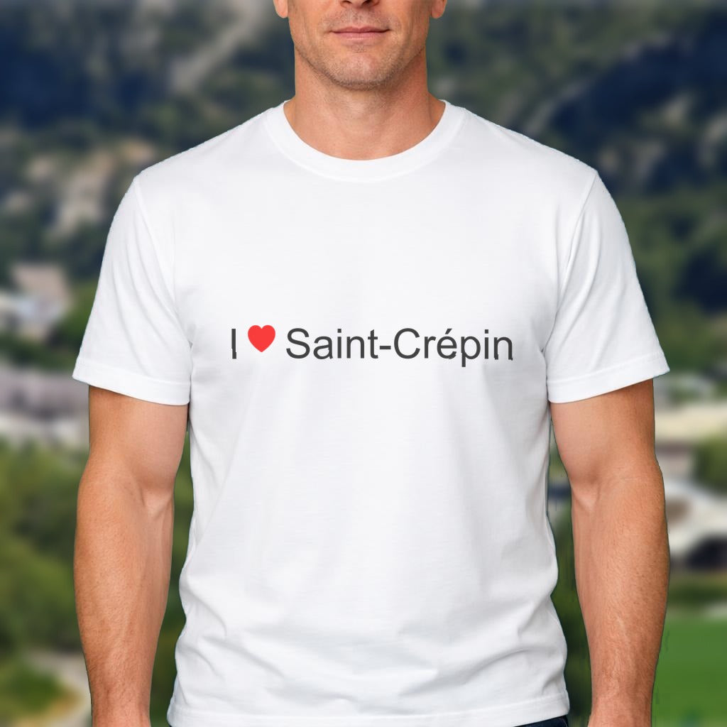 T-shirt I love Saint-Crépin (05)