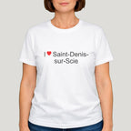 T-shirt I love Saint-Denis-sur-Scie