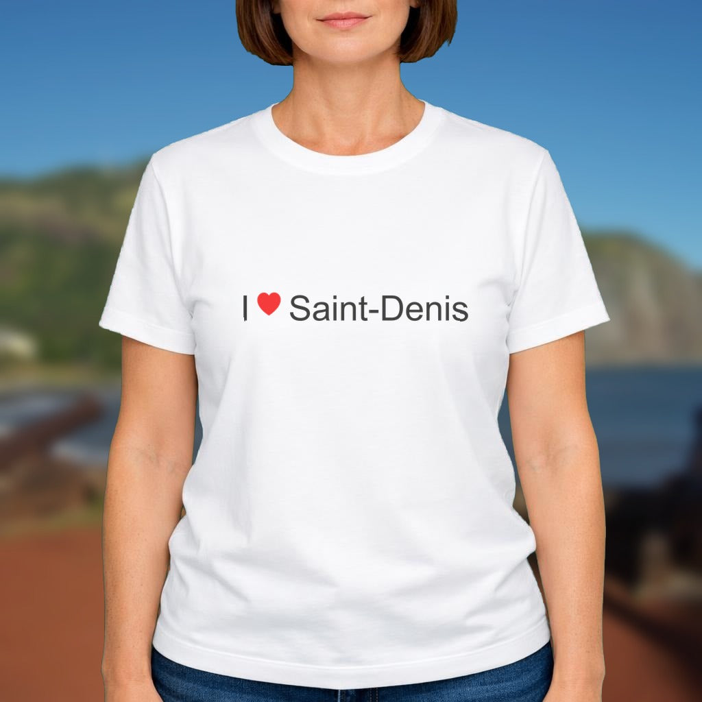 T-shirt I love Saint-Denis
