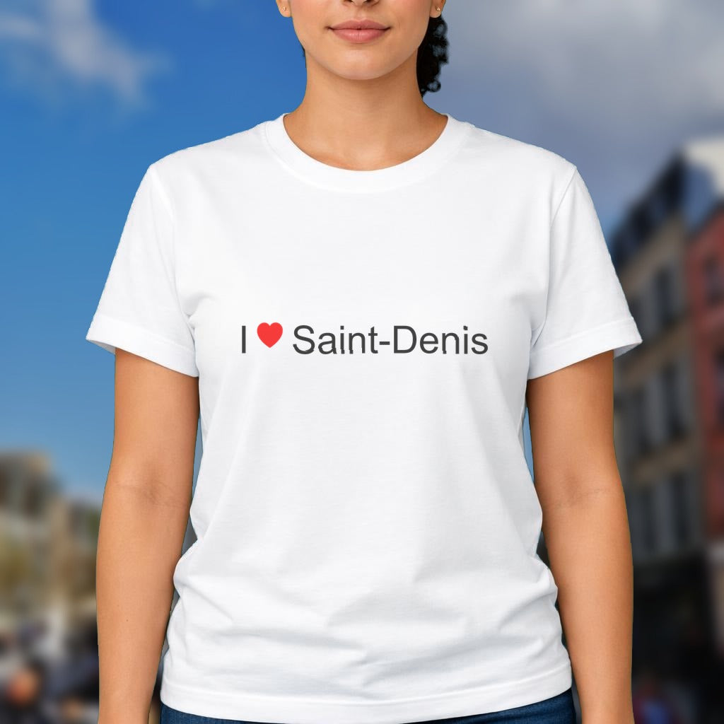 T-shirt I love Saint-Denis