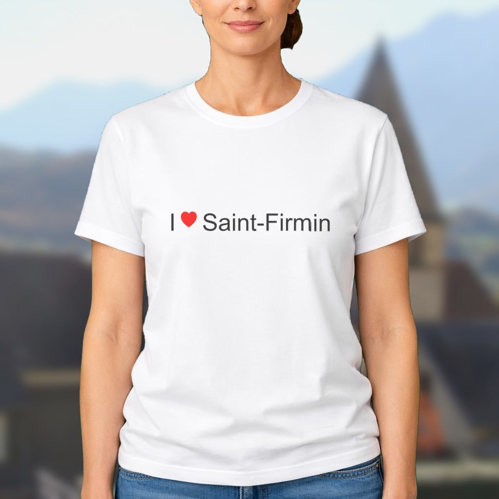 T-shirt I love Saint-Firmin (05)