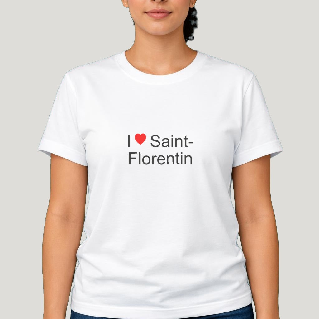 T-shirt I love Saint-Florentin (36)