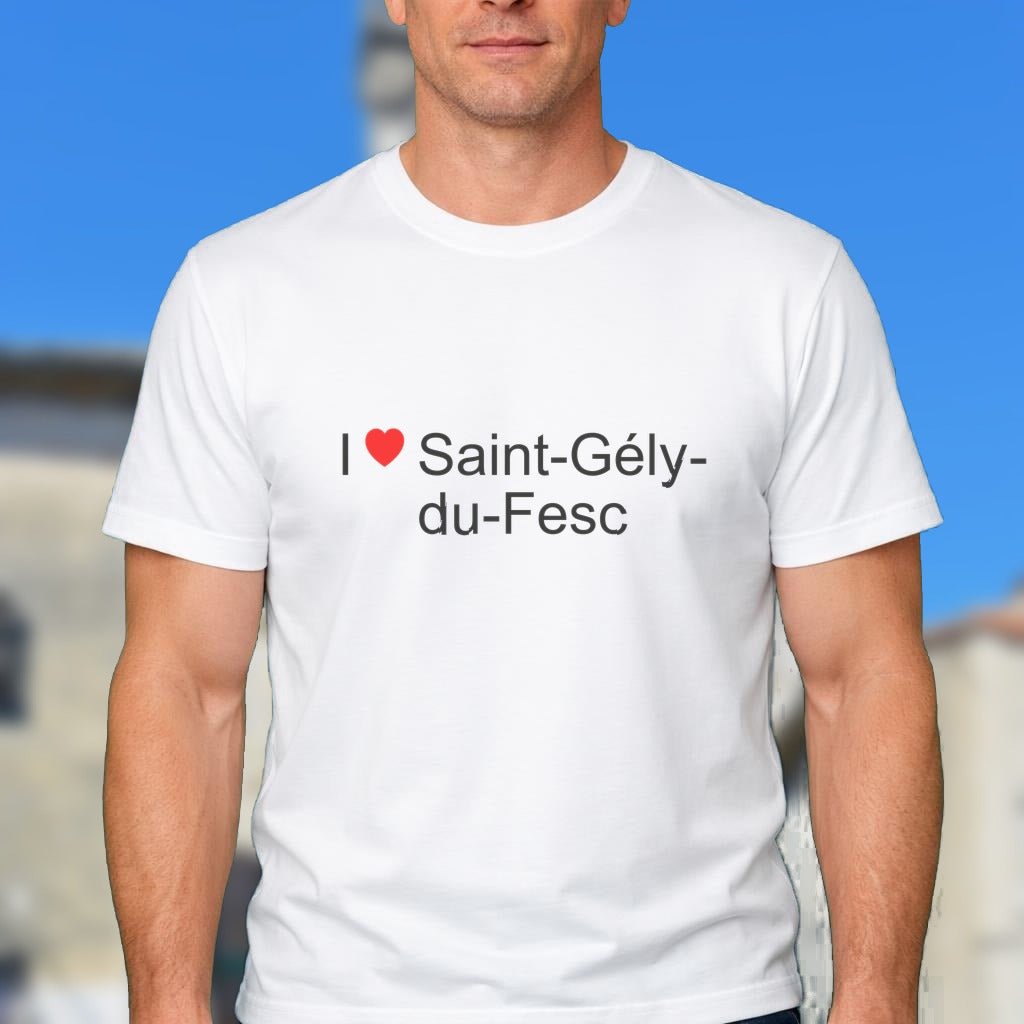 T-shirt I love Saint-Gély-du-Fesc