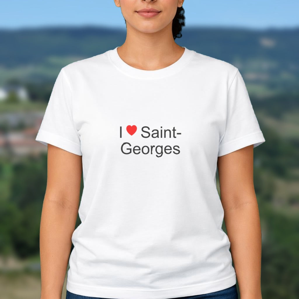 T-shirt I love Saint-Georges (15)
