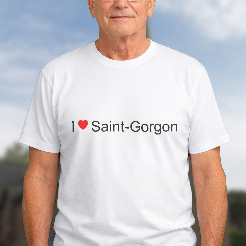 T-shirt I love Saint-Gorgon