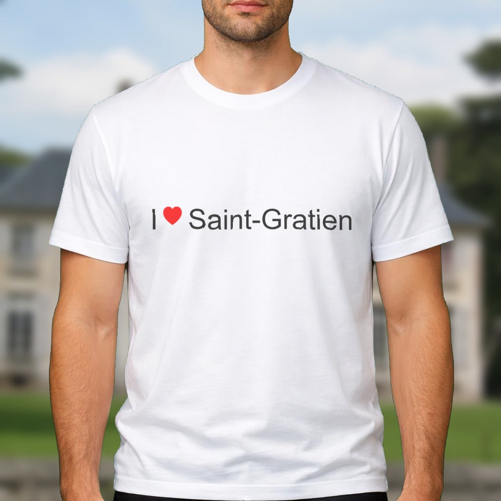 T-shirt I love Saint-Gratien