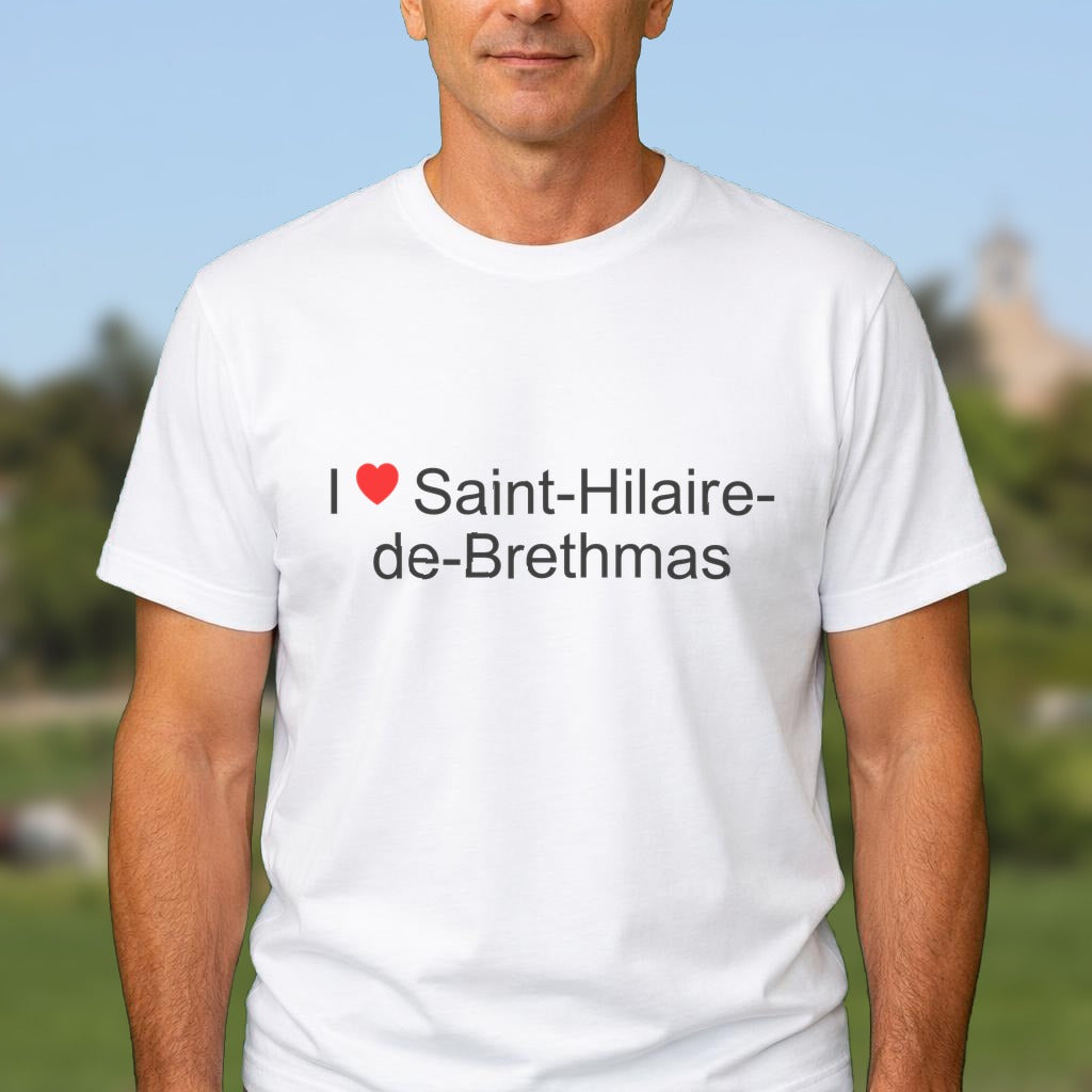 T-shirt I love Saint-Hilaire-de-Brethmas