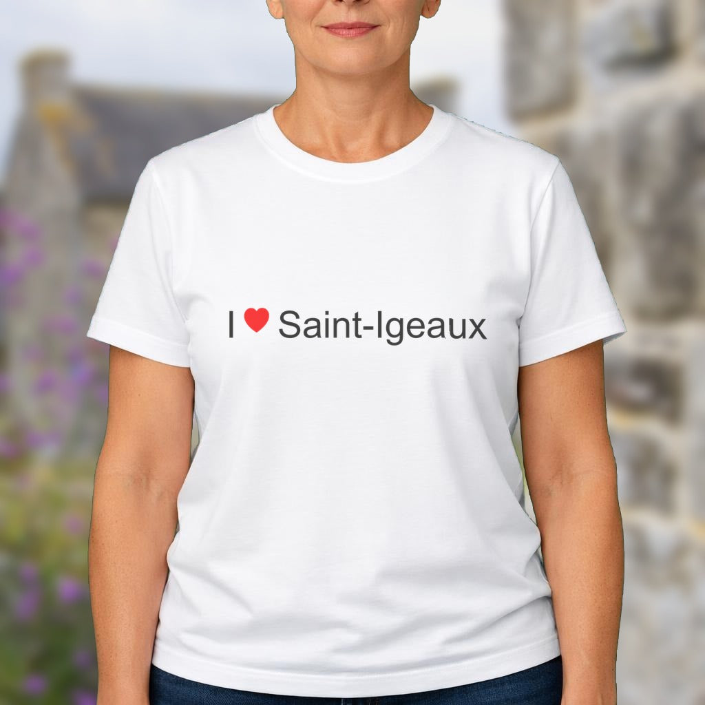 T-shirt I love Saint-Igeaux