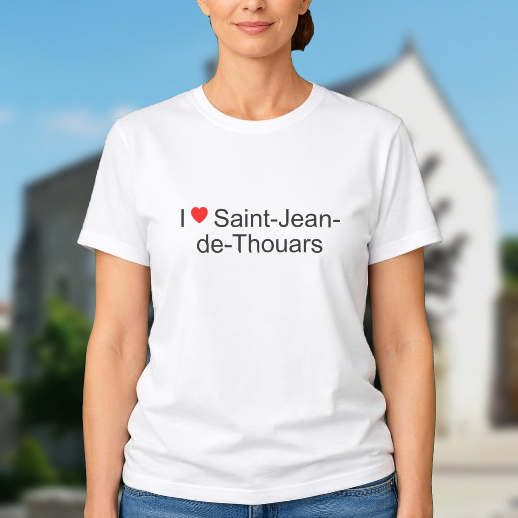 T-shirt I love Saint-Jean-de-Thouars