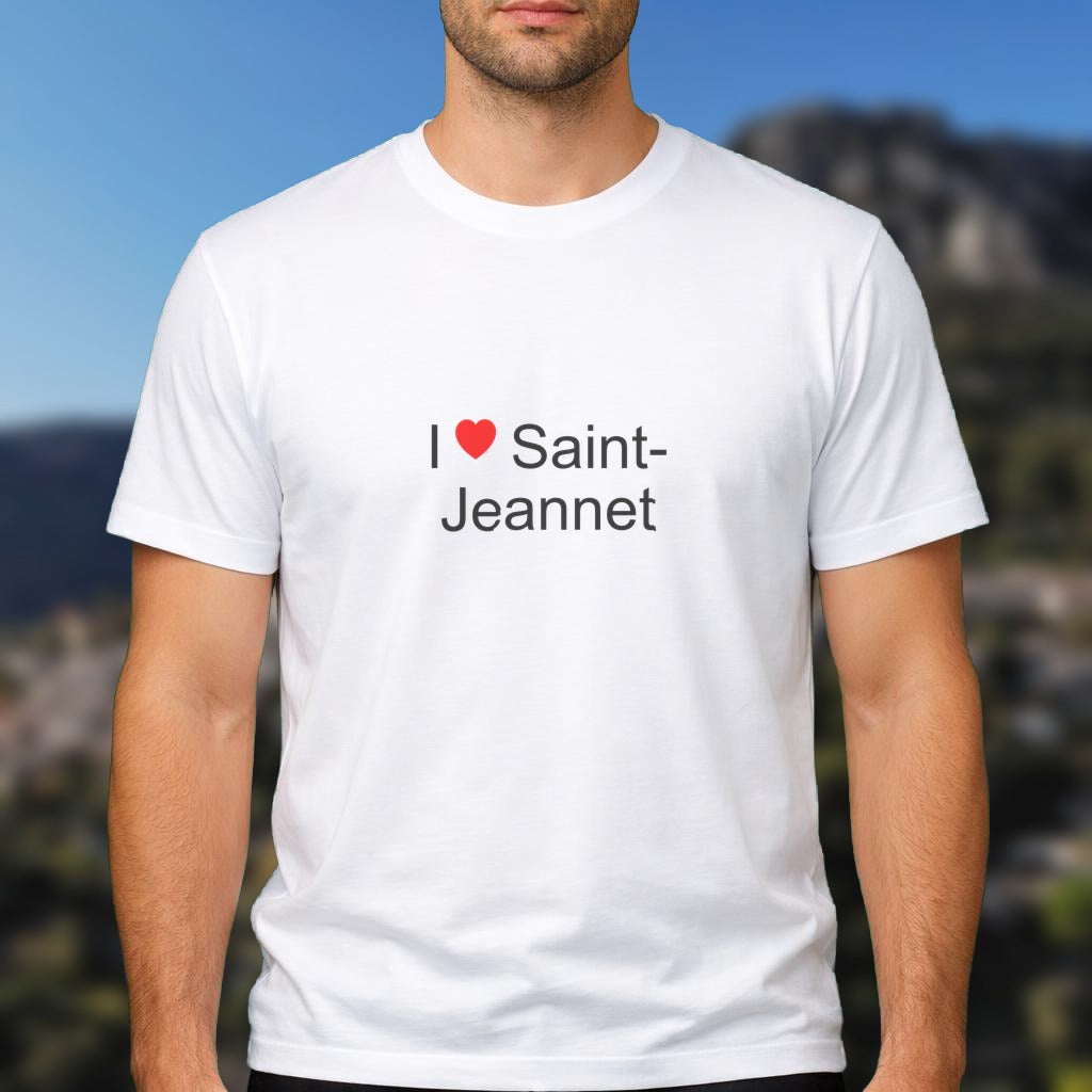 T-shirt I love Saint-Jeannet (06)