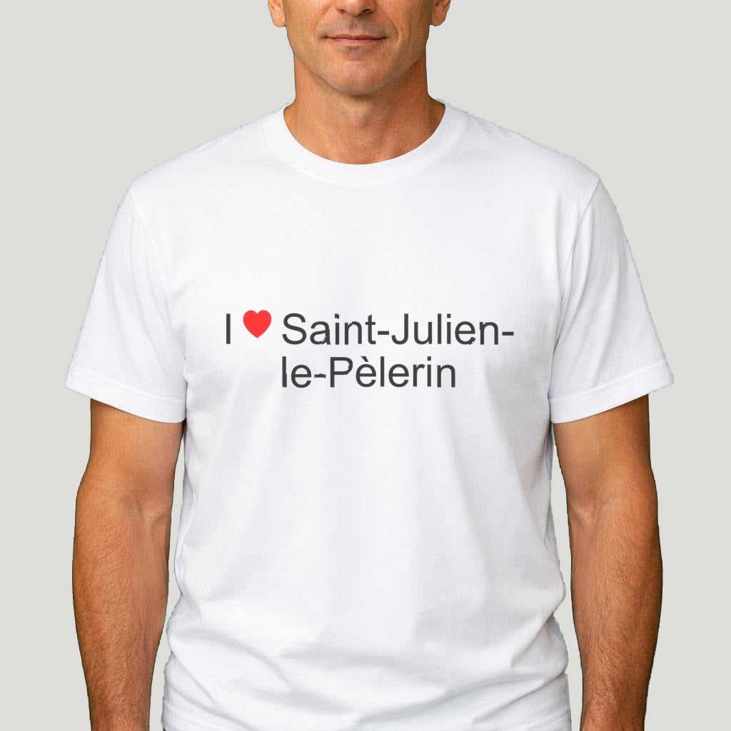 T-shirt I love Saint-Julien-le-Pèlerin