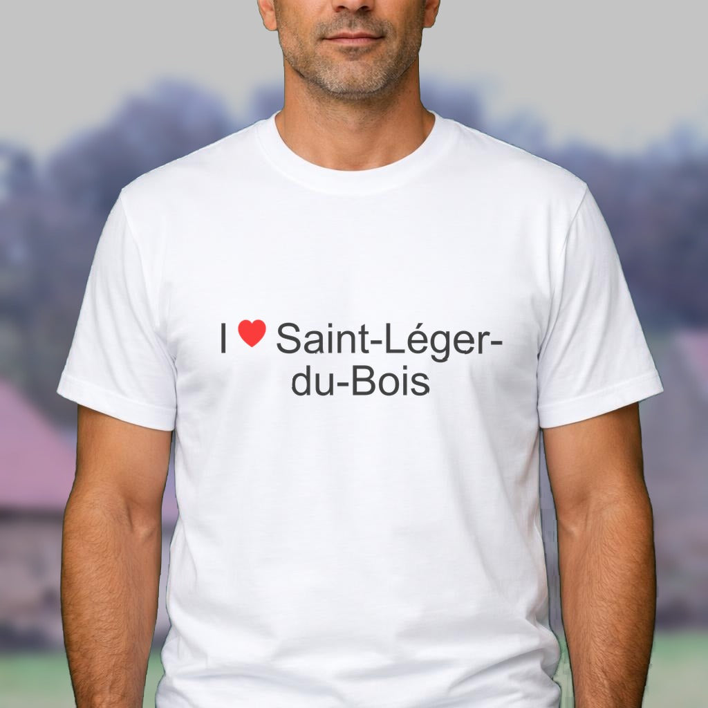 T-shirt I love Saint-Léger-du-Bois