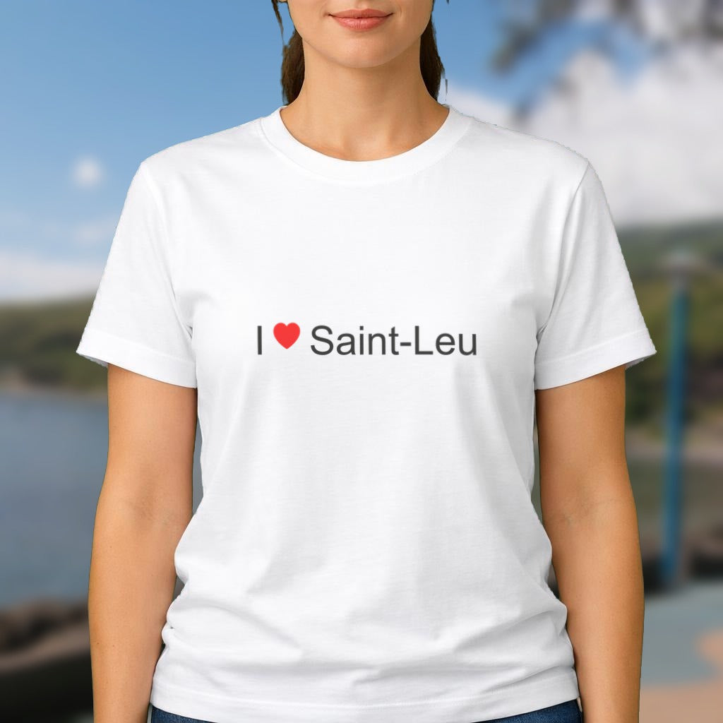 T-shirt I love Saint-Leu