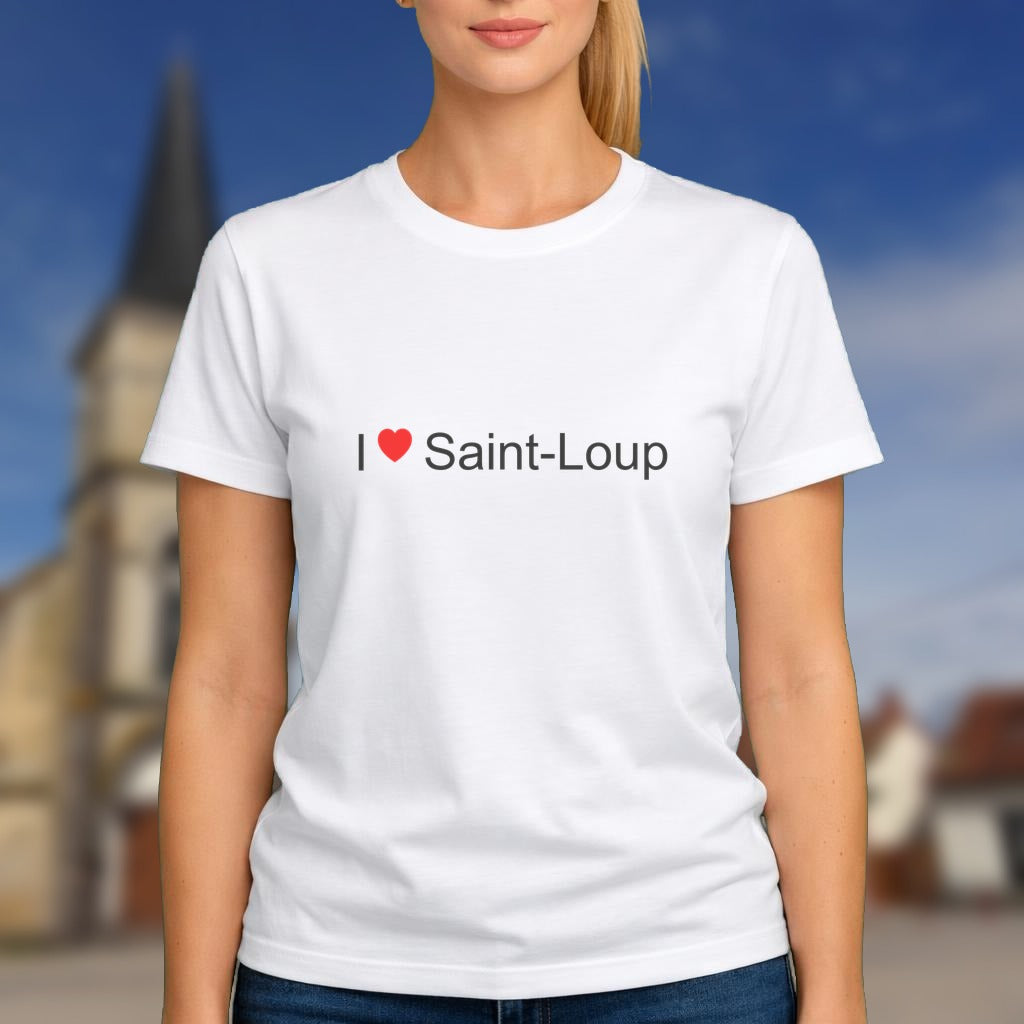 T-shirt I love Saint-Loup (03)