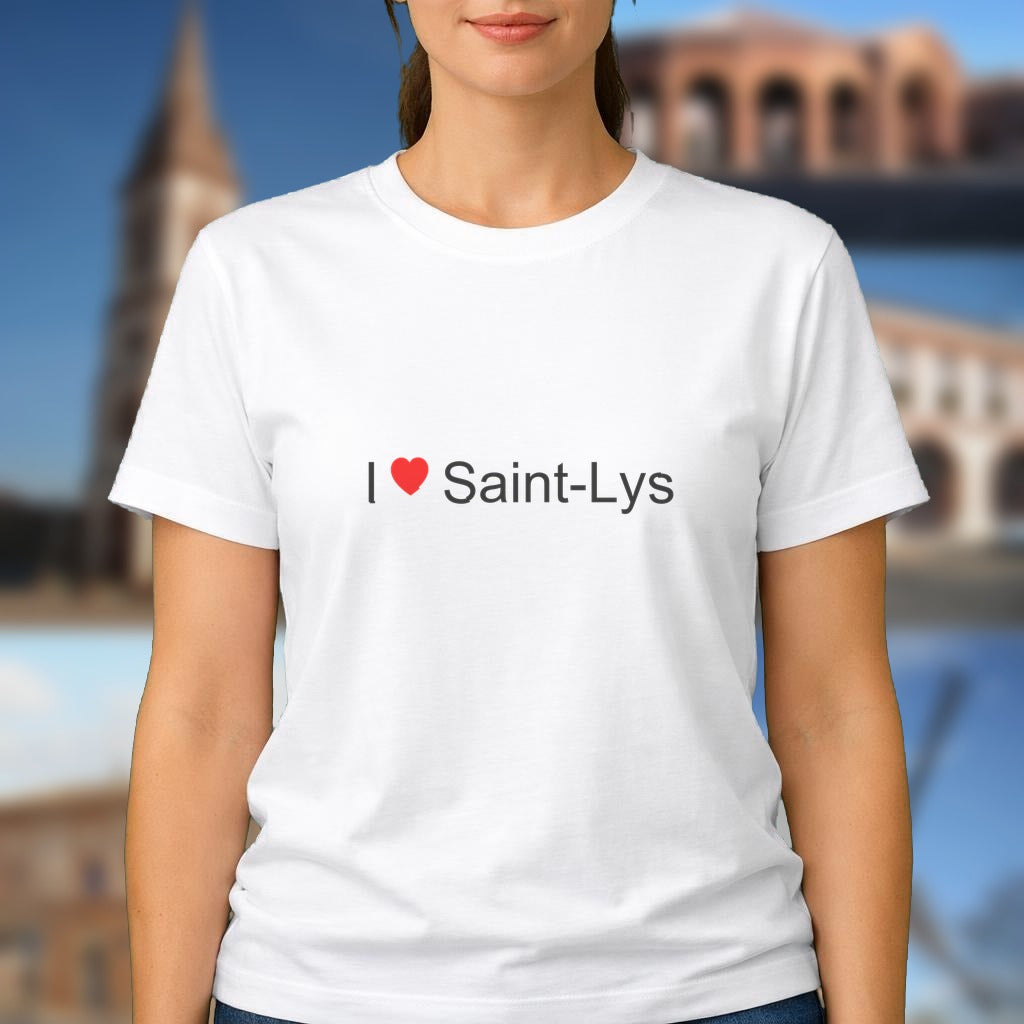 T-shirt I love Saint-Lys