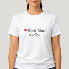 T-shirt I love Saint-Marc-du-Cor