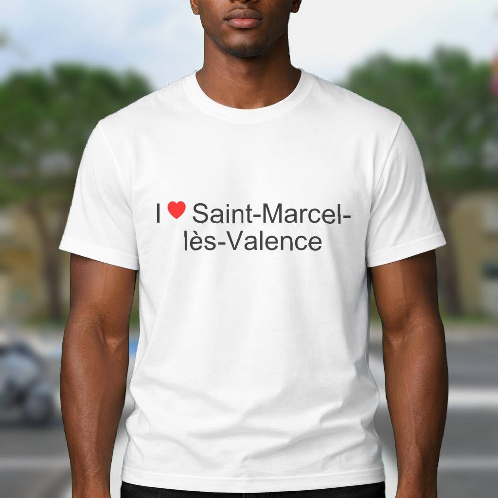T-shirt I love Saint-Marcel-lès-Valence