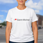 T-shirt I love Saint-Michel