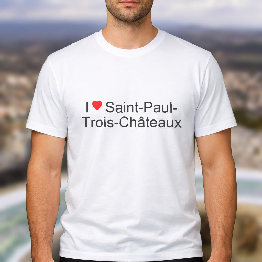 T-shirt I love Saint-Paul-Trois-Châteaux