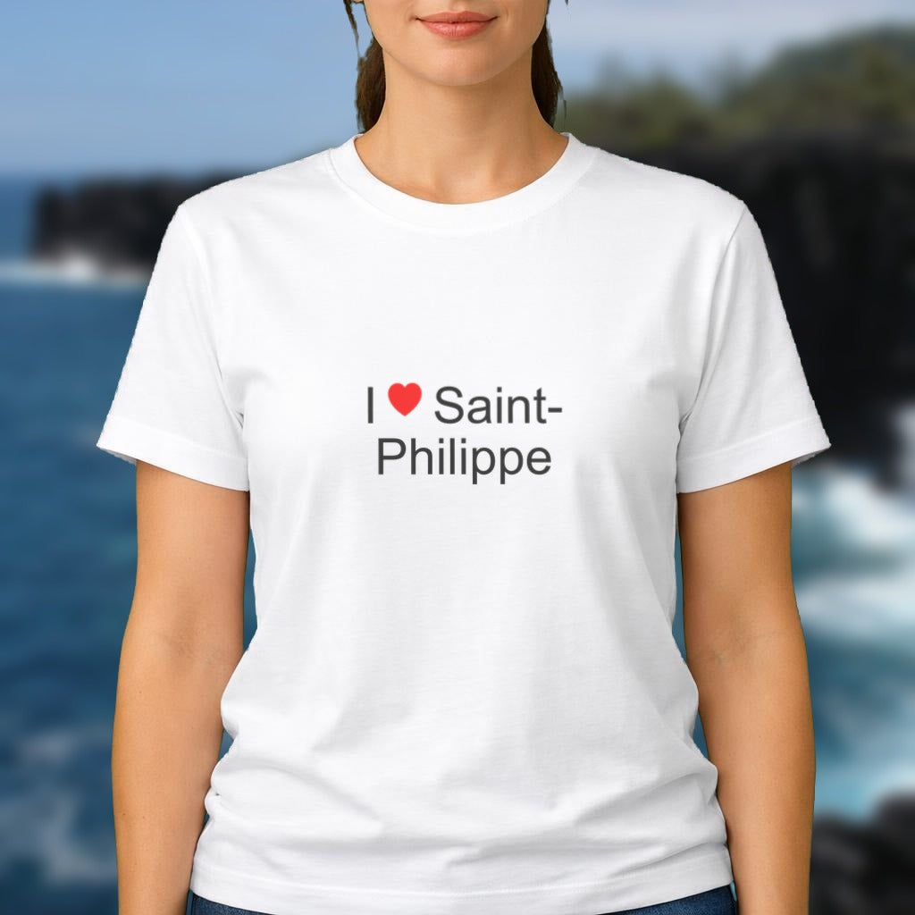 T-shirt I love Saint-Philippe