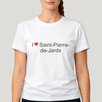 T-shirt I love Saint-Pierre-de-Jards