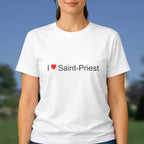 T-shirt I love Saint-Priest