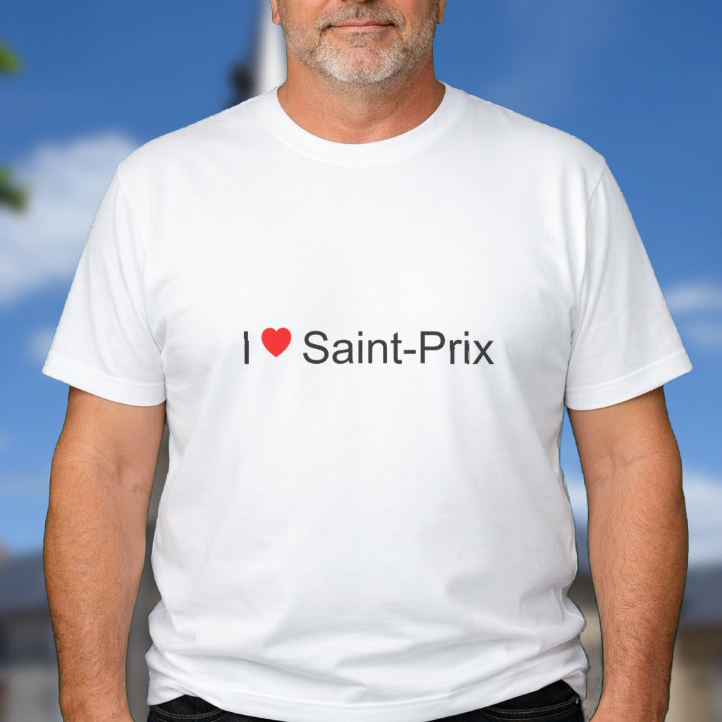 T-shirt I love Saint-Prix