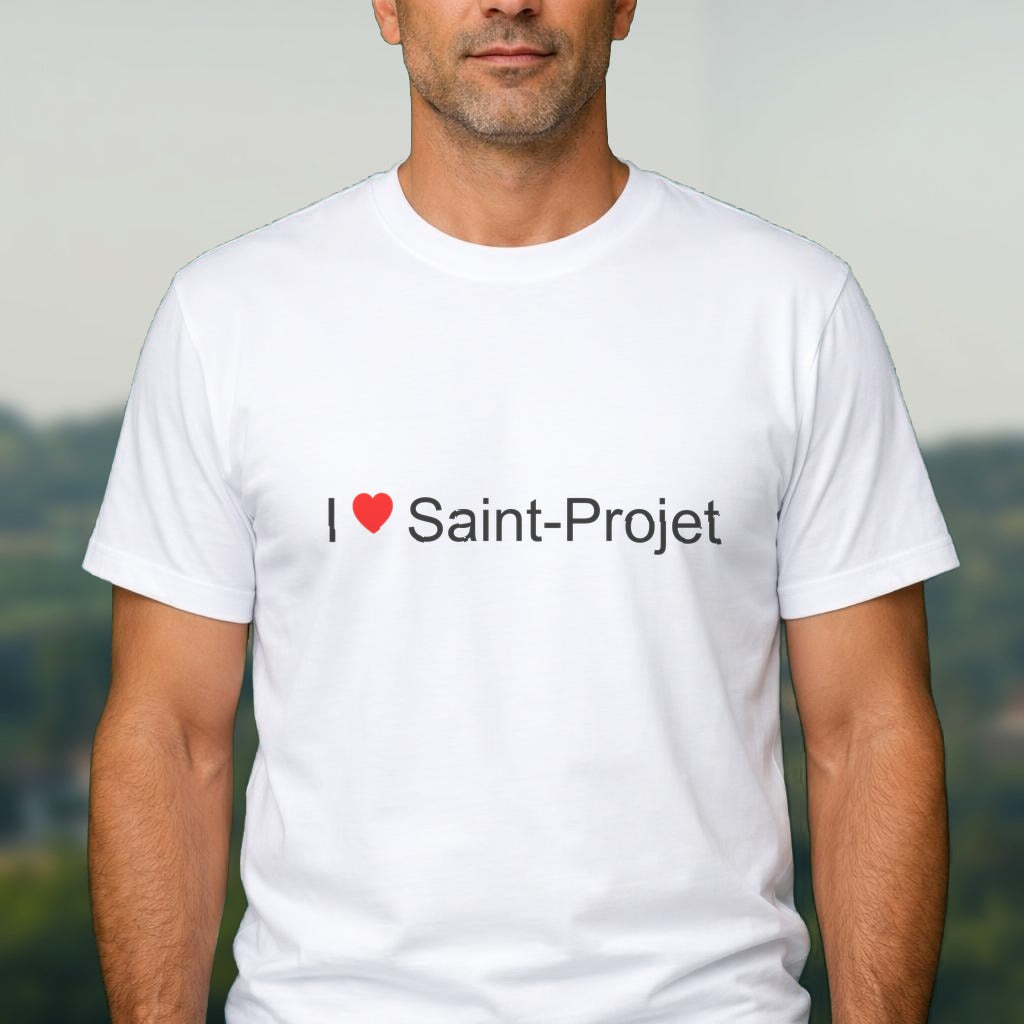 T-shirt I love Saint-Projet (46)