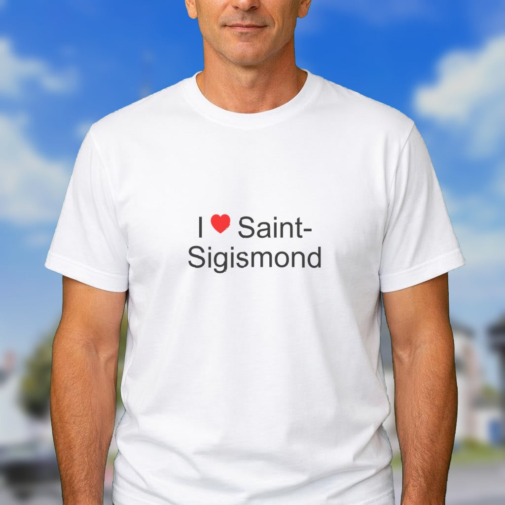 T-shirt I love Saint-Sigismond (45)