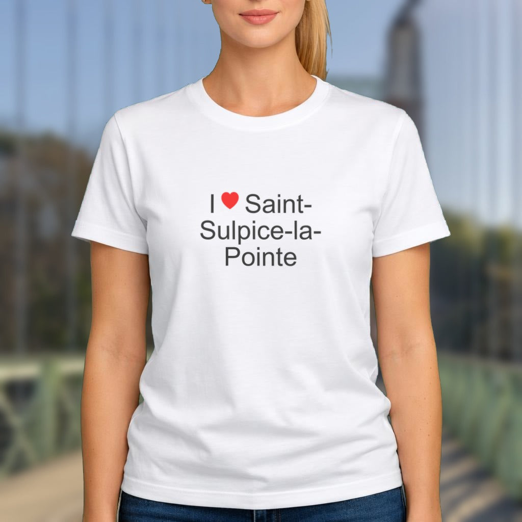 T-shirt I love Saint-Sulpice-la-Pointe